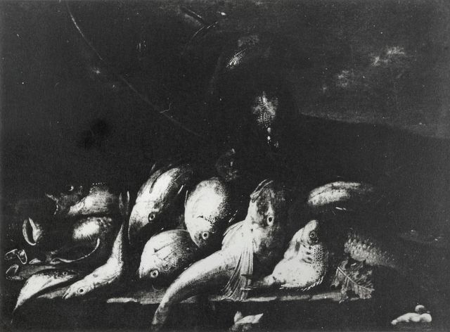 Courtauld Institute of Art — Anonimo napoletano - sec. XVII - Natura morta con pesci — insieme